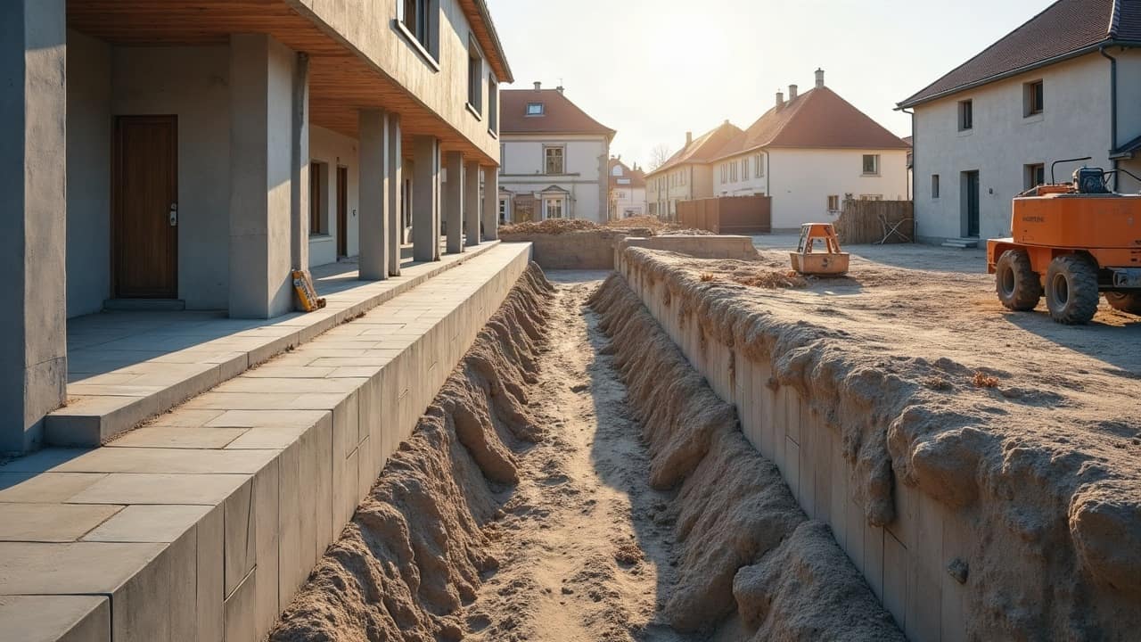 Drainage périphérique : protéger une fondation de l'eau qui stagne