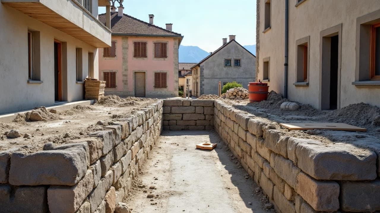 Construire sur un terrain en pente : ce que ça change pour les fondations
